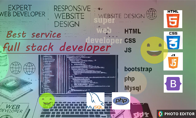 Gig Preview - Create business websites using HTML, CSS, PHP, and mysql