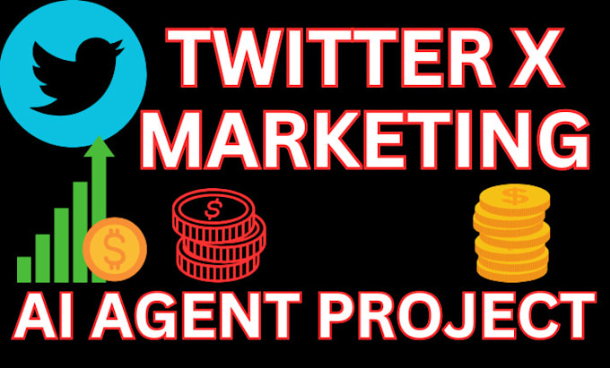 Gig Preview - Twitter x marketing and ai agent promotion for llm project to increase site user