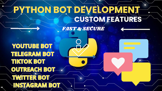 Gig Preview - Build custom telegram api bot, discord mass dm bot, outreach bot, reddit bot