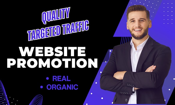 Gig Preview - Do website promotion through guest post, backlinks for organic website traffic