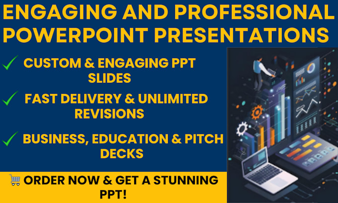 Gig Preview - Create engaging powerpoint slides for your projects