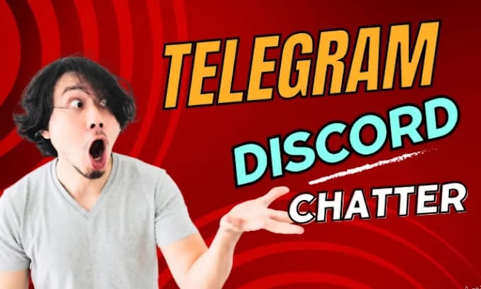 Gig Preview - Telegram moderator, discord moderator, telegram chatter, telegram 24 hours team