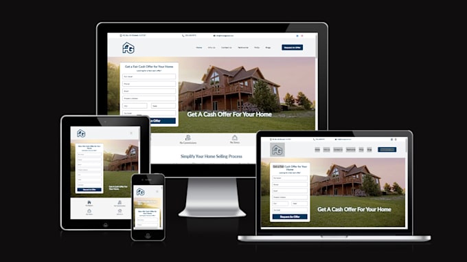 Gig Preview - Design and develop your real estate website in wordpress or ghl