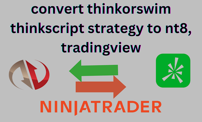 Gig Preview - Convert thinkorswim thinkscript strategy to tradingview nt8