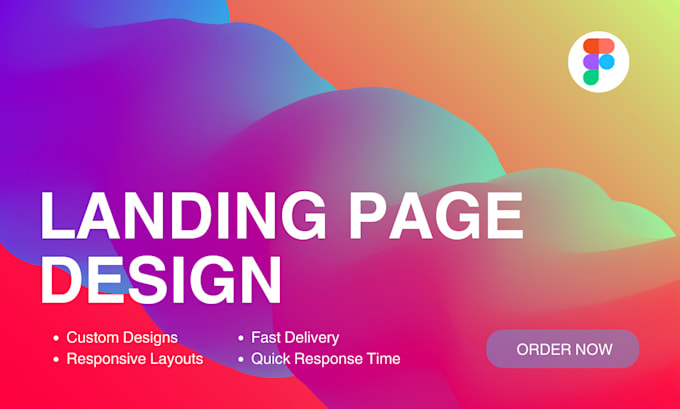 Gig Preview - Design a landing page just the way you want it using figma