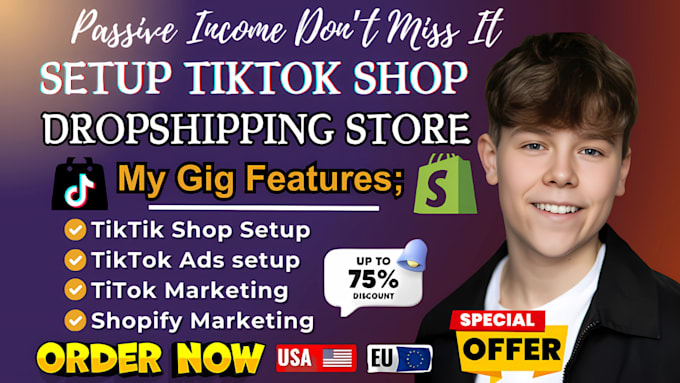 Bestseller - setup tiktok shop dropshipping fix rejected tiktok shop, tiktok monetization