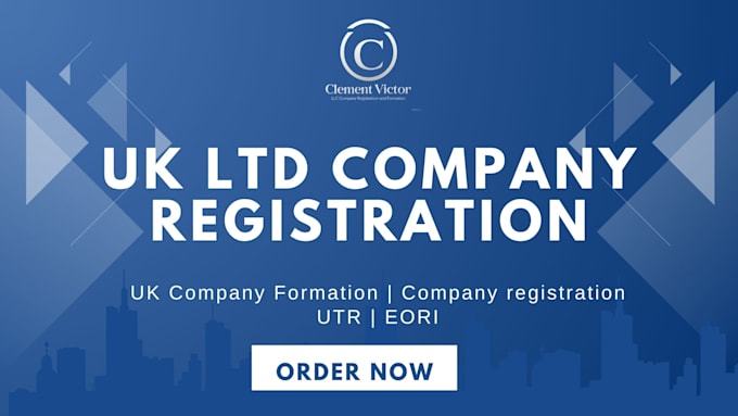 Gig Preview - Uk ltd company registration, UK company formation, vat registration, utr