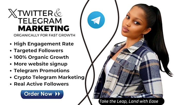 Gig Preview - Crypto marketing campaign, telegram marketing x twitter organic promotion growth