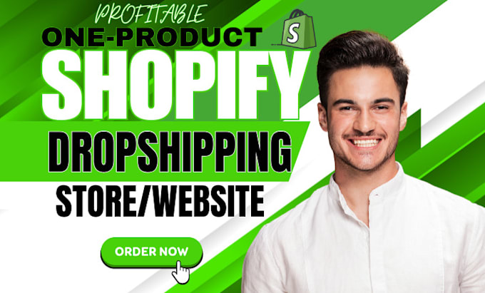 Bestseller - create a profitable one product shopify dropshipping store