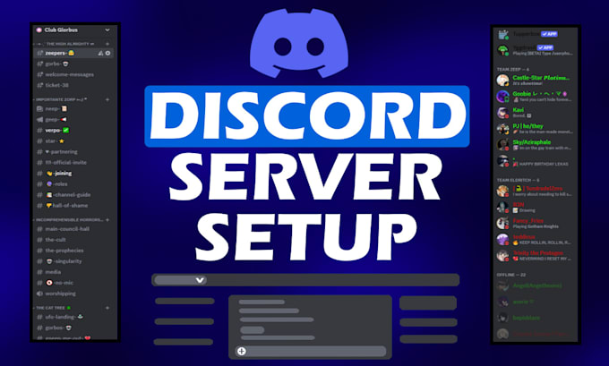 Bestseller - setup an organized discord server