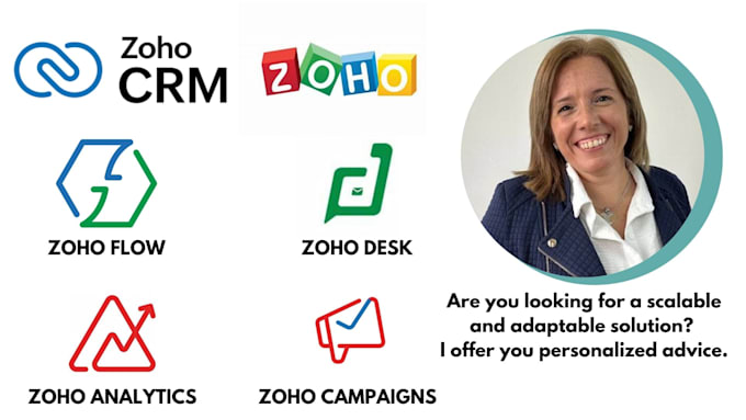 Bestseller - grow your business with zoho CRM, zoho campaigns, zoho desk, custom solutions