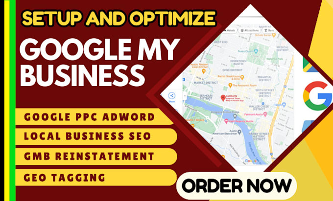 Gig Preview - Setup and optimize google my business for multiple locations gmb ranking seo