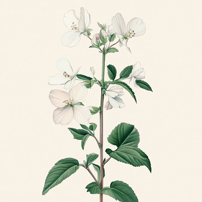 Bestseller - draw botanical illustration art for you