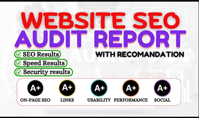 Gig Preview - Do a complete website SEO audit to boost rankings and traffic