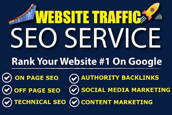 Gig Preview - Seo services to boost your website ranking and traffic