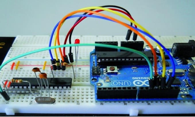 Gig Preview - Arduino and esp programming with schematic circuit