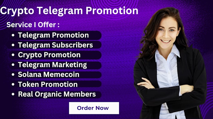 Bestseller - crypto telegram promotion, solana, telegram subscribers, memecoin, telegram bot