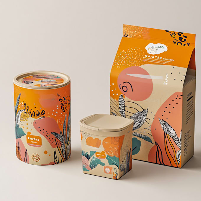 Gig Preview - Custom packaging design for your product branding