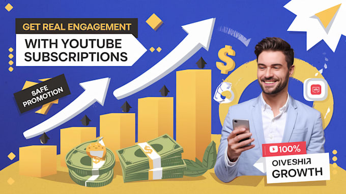 Gig Preview - Do organic yt video promo to get 10k active audience to increase new subs