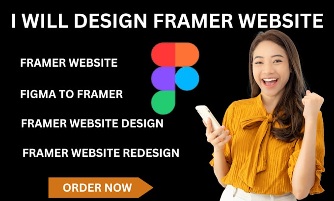 Gig Preview - Design framer website, convert figma to framer website, framer website