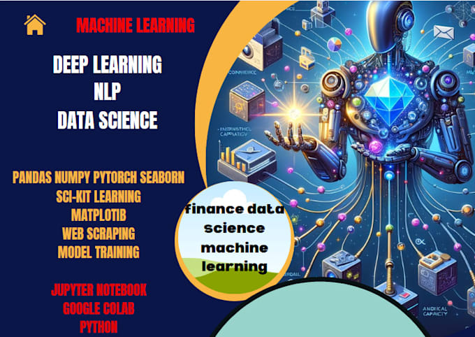 Gig Preview - Do machine learning, data science, data analysis, visualization project