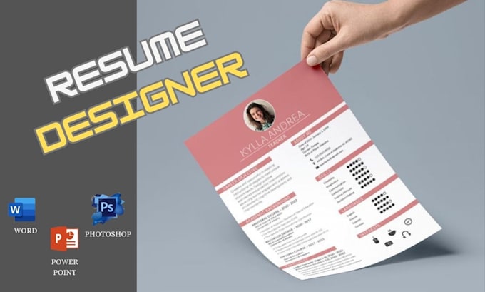 Gig Preview - Make a professional resume, cv and cover letter on your demand