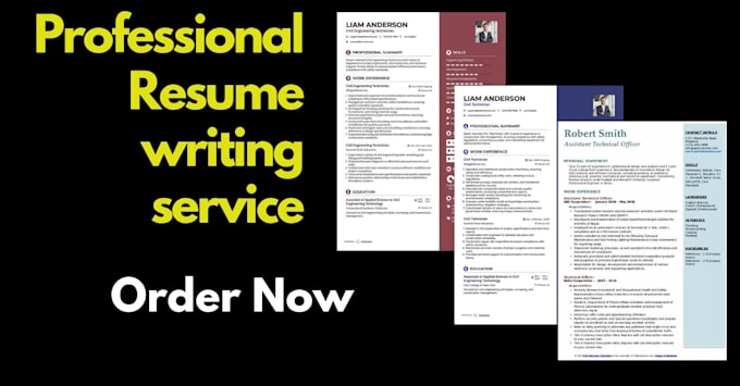 Gig Preview - Create a professional CV resume that gets you noticed  lands interviews