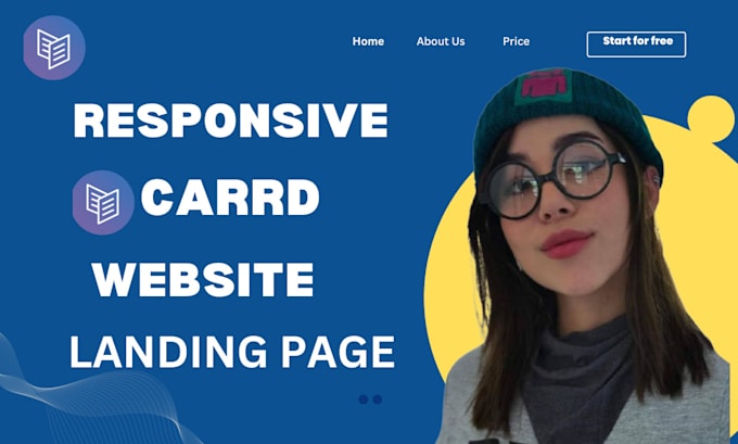 Gig Preview - Design and create a landing page website with carrd, redesign carrd, wordpress