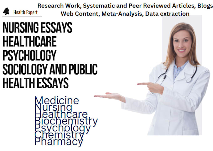 Gig Preview - Write nursing research, medical research, and nursing articles