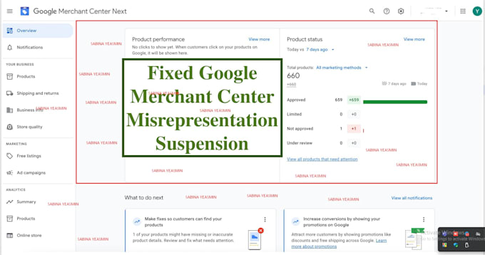 Bestseller - fix your merchant center suspension for google shopping ads