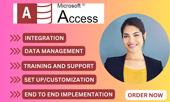 Gig Preview - Build, develop microsoft access database application for business