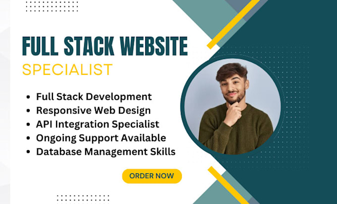 Gig Preview - Be your full stack modern web developer