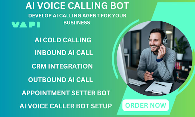 Gig Preview - Vapi ai gohighlevel ai appoinment cold calling inbound outbound ai calling agent