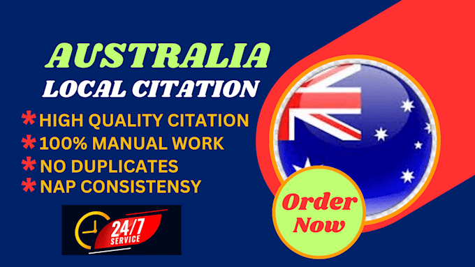 Bestseller - do 200 live australia local citations