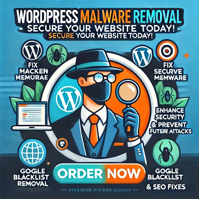 Bestseller - wordpress malware removal, fix hacked site and boost security fast