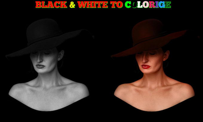 Gig Preview - Professionally colorize black and white photos, color change