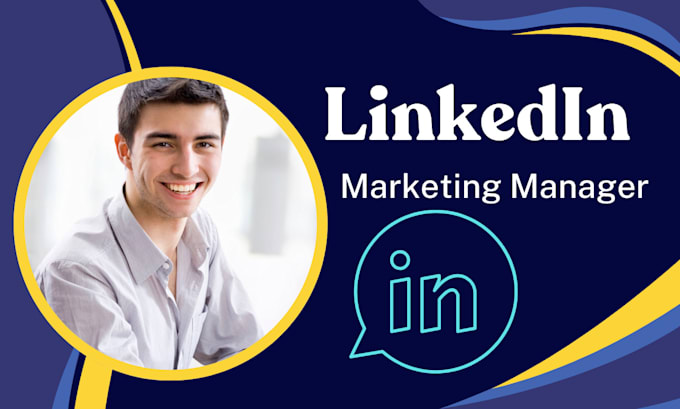 Gig Preview - Be your linkedin marketing manager