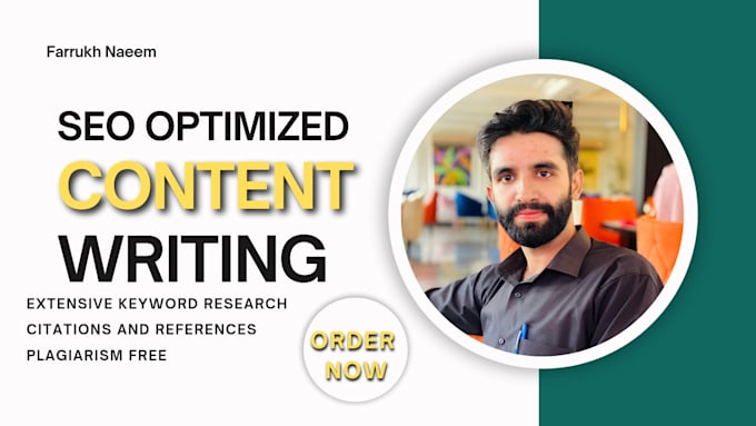 Bestseller - do content writing for blogs and SEO optimized articles