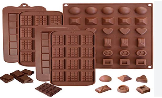 Gig Preview - Do plastic chocolate molds 3d stl file