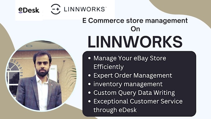 Gig Preview - Manage your ecommerce store through linnworks