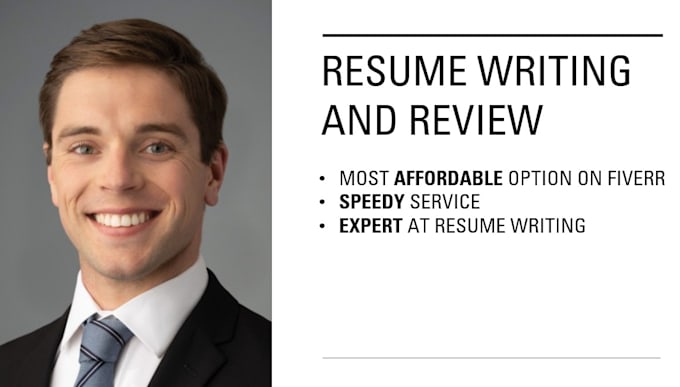 Gig Preview - Write an effective, engaging resume