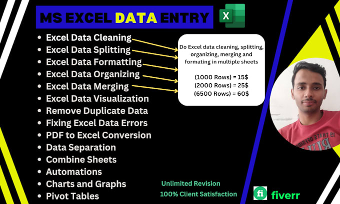 Bestseller - do cleaning, entry, analyse, and merging of excel data