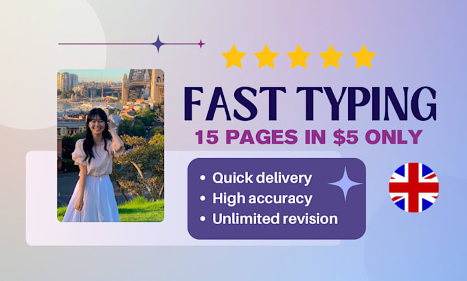 Bestseller - do a fast typing job, retype scanned documents, your typist