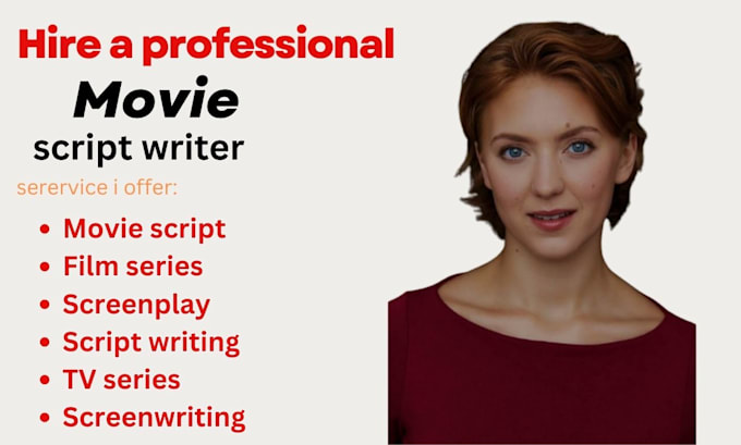 Gig Preview - Do movie script, screenplay, screenwriting, movie script writing, scriptwriter