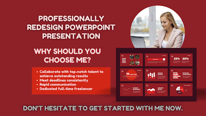 Gig Preview - Professionally redesign powerpoint presentation