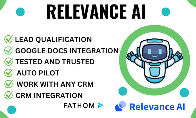 Gig Preview - Create ai agents, virtual assistant, and automation solutions with relevance ai