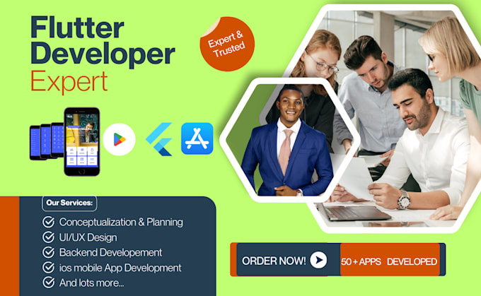 Bestseller - do mobile app development, IOS, android app development, flutter mobile app deve