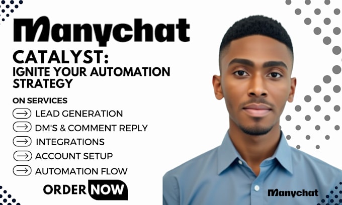 Bestseller - automate manychat bot customize manychat manage social handle manychat instagram