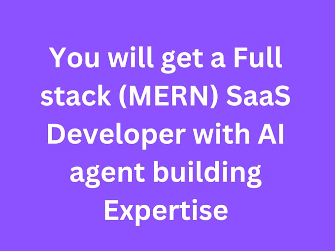 Bestseller - develop mern stack saas product and openai API integration