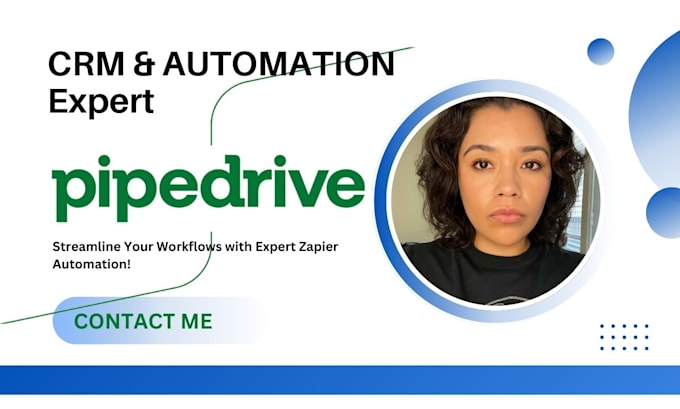 Gig Preview - Automate your sales process with pipedrive CRM integration